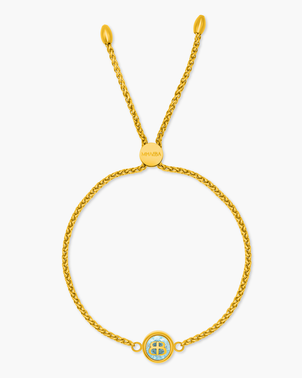 MĦABBA March Birthstone Bracelet - Calm