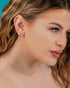 Golden Cross Petite Necklace