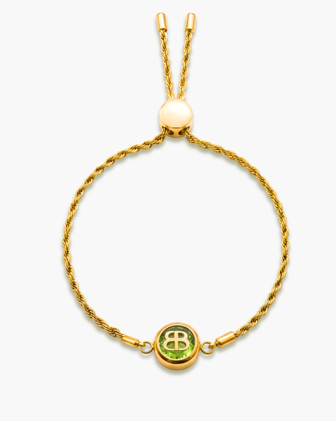 MĦABBA August Birthstone Bracelet - Positivity