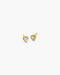 Meera Heart Stud Earrings