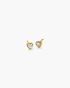Meera Heart Stud Earrings