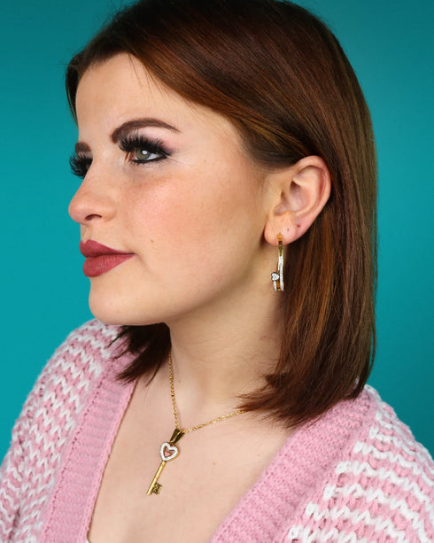 Lovella Hoop Earrings