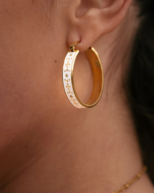 Art Twelidi Hoop Earrings