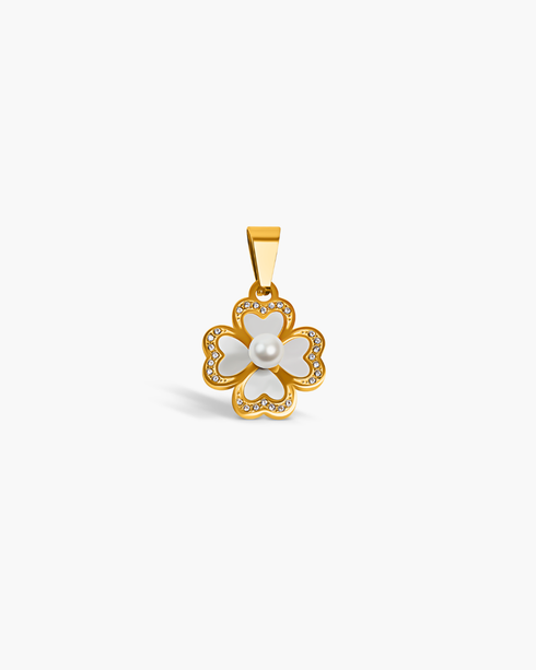 Madreperla Clover Pendant