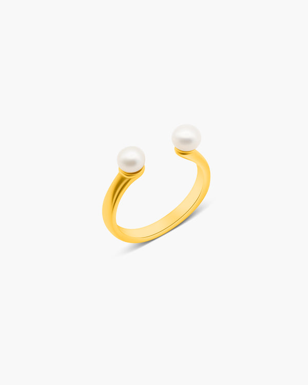 Harmonic Freshwater Pearl Ring