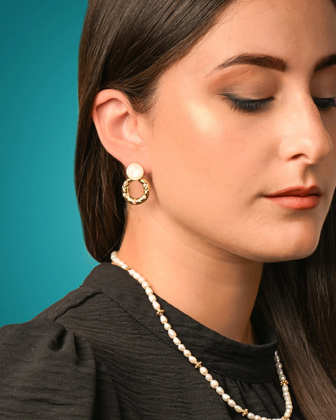 Lunaria Dangling Earrings