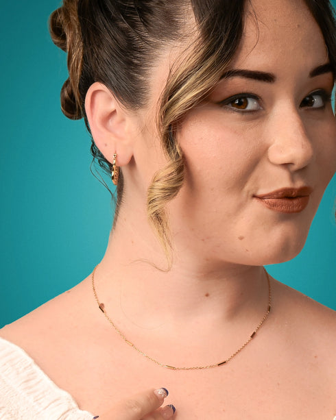 Bee My Love Hoop Earrings