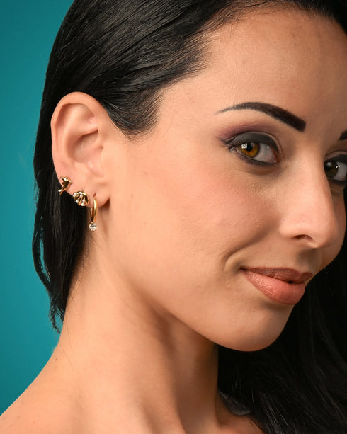 Maris Shell Stud Earrings