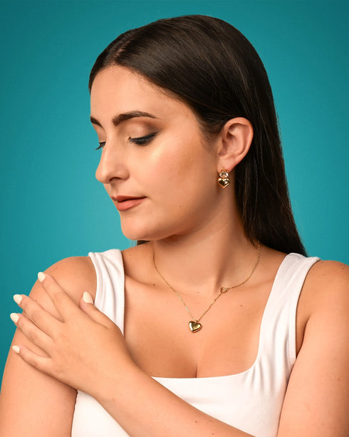 Hearts Alight Dangling Earrings