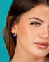 Tal-Iljun Huggie Earrings