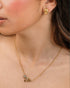 Libra Huggie Earrings
