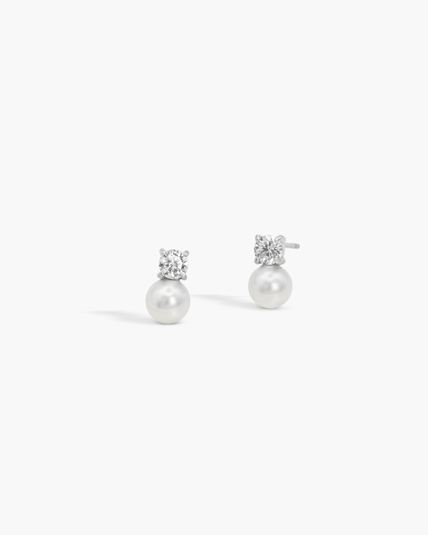 A Soft Promise Stud Earrings Silver