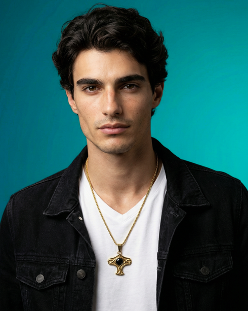 Strength and Protection Amulet Necklace (Men)
