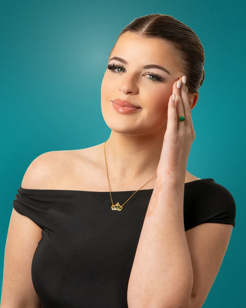 Reġina Birthstone Necklace