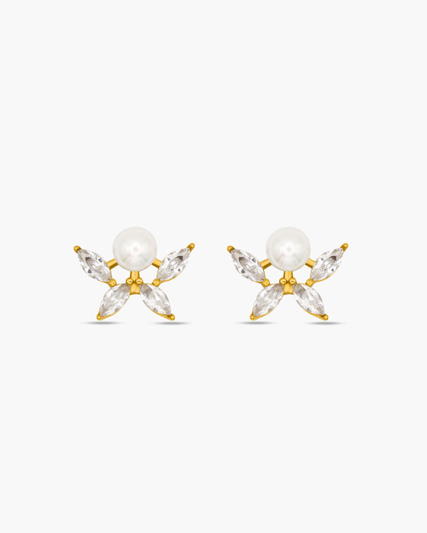 Celestéa Pearl Stud Earrings
