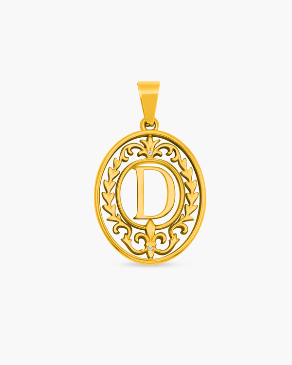 Royal Initial Pendants