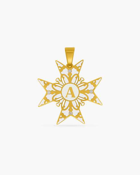 Art Twelidi Initial Pendant