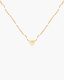 Dainty Heart Engravable Necklace