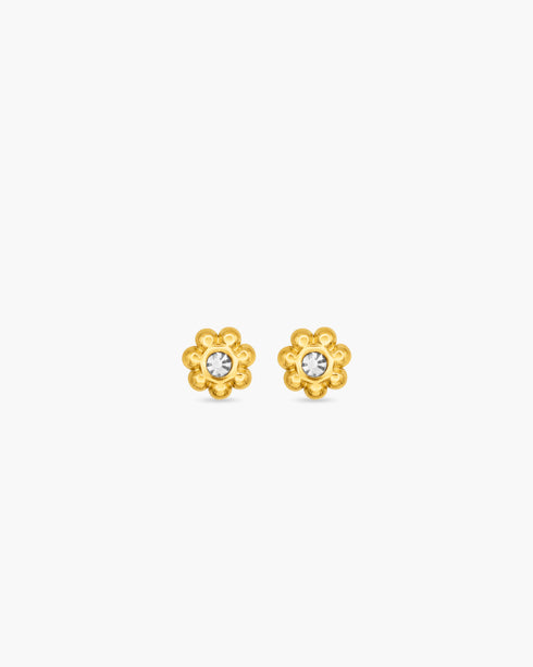 Flower Petite Stud Earrings