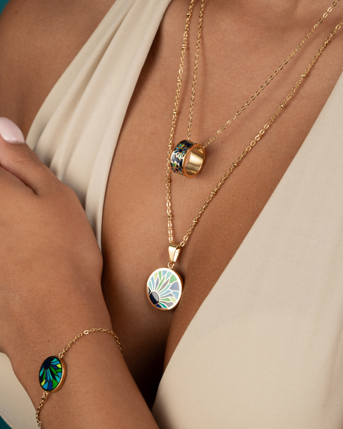Skybound Ring Necklace (Freedom)