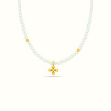 Celestina Pearl Bead Necklace