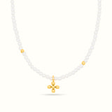Celestina Pearl Bead Necklace