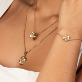 The Day's First Kiss Ring Necklace (Hope)
