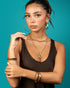 Maltese Traditional Fili Hoop Earrings