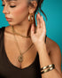 Maltese Traditional Fili Hoop Earrings