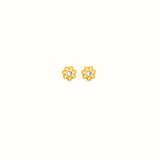 Flower Petite Stud Earrings