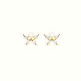 Celestéa Pearl Stud Earrings