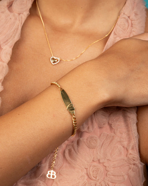 Halo Heart Necklace