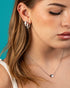 Dainty Heart Engravable Necklace Silver
