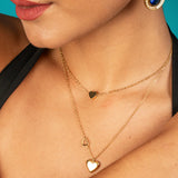 Dainty Heart Engravable Necklace