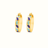 Mosaic Romantique Hoop Earrings
