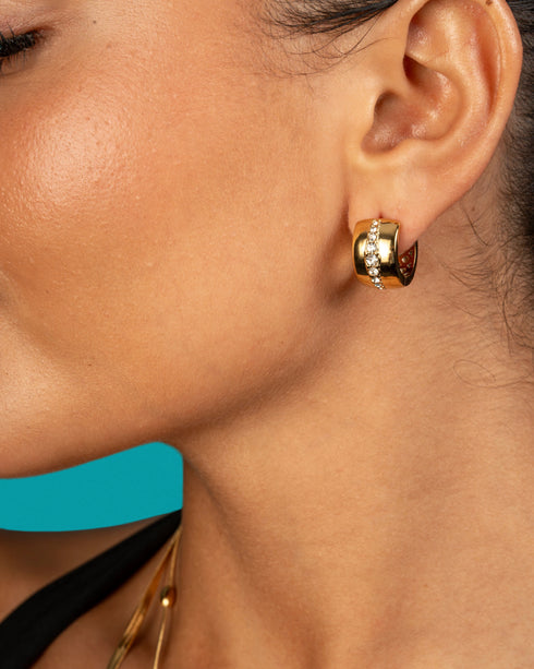 Riverlight Huggie Earrings
