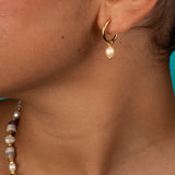 Lea Freshwater Pearl Dangling Earrings
