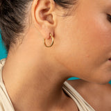 Aria Hoop Earrings