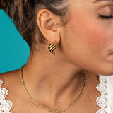 Wave of Love Stud Earrings
