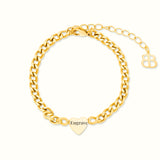 Qalb Tad-Deheb Engravable Bracelet