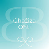 Għażiża Oħti Mini Greeting Card