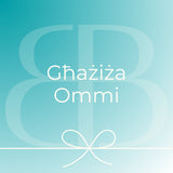 Għażiża Ommi Mini Greeting Card