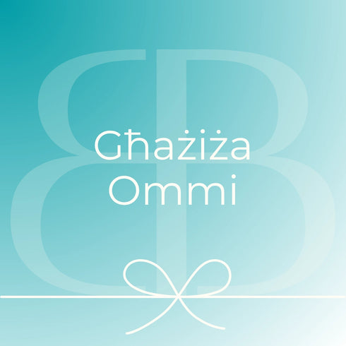 Għażiża Ommi Mini Greeting Card