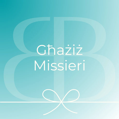 Għażiż Missieri Mini Greeting Card