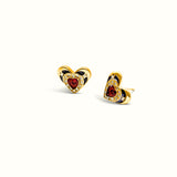 Starlit Love Stud Earrings