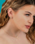 Golden Cross Petite Necklace