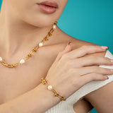 Entwine Freshwater Pearl Bracelet