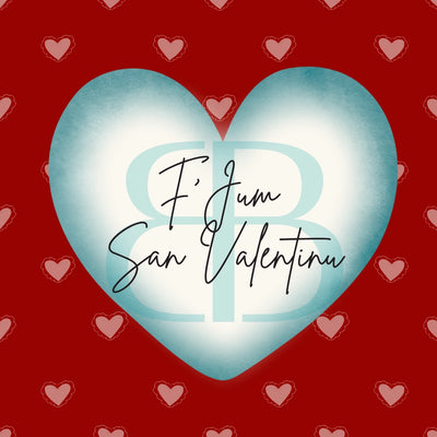 F'Jum San Valentinu Mini Greeting Card