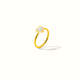 Pure Heart Pavé Ring