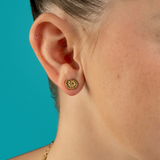 Amara Shell Stud Earrings